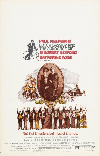 Бутч Кэссиди и Санденс Кид / Butch Cassidy and the Sundance Kid (1969): постер